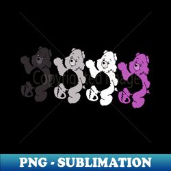 Asexual Bears - Signature Sublimation PNG File - Unleash Your Creativity