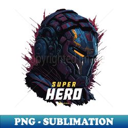 Super Hero - High-Quality PNG Sublimation Download - Bold & Eye-catching