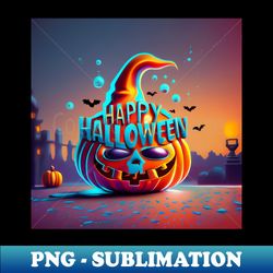 Happy Halloween 1 - High-Quality PNG Sublimation Download - Perfect for Sublimation Art