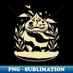 Leaf Mask Forest Spirit - Special Edition Sublimation PNG File - Transform Your Sublimation Creations