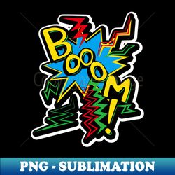 BOOM Lightning - High-Quality PNG Sublimation Download - Perfect for Creative Projects