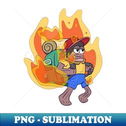 Fish on Fire - Spongebob - Creative Sublimation PNG Download - Add a Festive Touch to Every Day