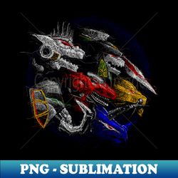 megazord - Professional Sublimation Digital Download - Add a Festive Touch to Every Day