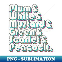 Plum White Mustard - PNG Sublimation Digital Download - Instantly Transform Your Sublimation Projects