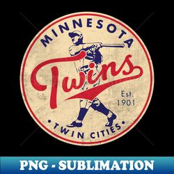 Old Style Minnesota Twins 1 by Buck Tee - Vintage Sublimation PNG Download - Unlock Vibrant Sublimation Designs
