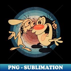 Classic Retro Stimpy Cartoon Character - PNG Sublimation Digital Download - Unlock Vibrant Sublimation Designs