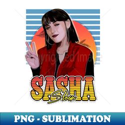 Retro Sasha Sloan  style Flyer Vintage - Special Edition Sublimation PNG File - Create with Confidence