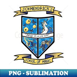 Schmendricks School of Magic - Retro PNG Sublimation Digital Download - Add a Festive Touch to Every Day