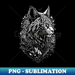 Lynx Spirit of the Forest - Unique Sublimation PNG Download - Perfect for Creative Projects