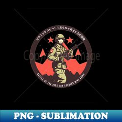 Battle of the Kids Toy Soldier Mini Army Two - Sublimation-Ready PNG File - Defying the Norms