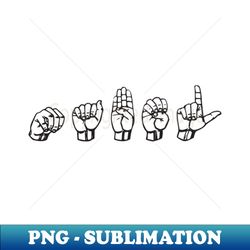 Mabel Name Hand Sign Language ASL Gift Named Mabel - Instant PNG Sublimation Download - Transform Your Sublimation Creations