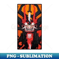 Samurai jack Aku - Modern Sublimation PNG File - Perfect for Creative Projects