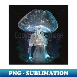 The ethereal spirit of mushrooms - High-Resolution PNG Sublimation File - Vibrant and Eye-Catching Typography