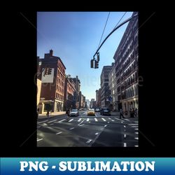 NoHo Manhattan New York City - PNG Sublimation Digital Download - Instantly Transform Your Sublimation Projects