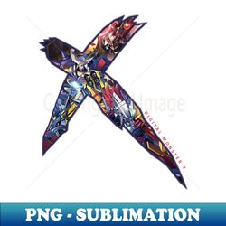 digital monster X - Modern Sublimation PNG File - Bring Your Designs to Life