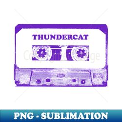 Thundercat Band Cassette Tape - PNG Sublimation Digital Download - Instantly Transform Your Sublimation Projects