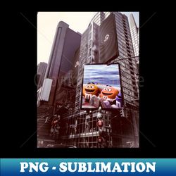 mms Times Square Manhattan New York City - PNG Transparent Digital Download File for Sublimation - Vibrant and Eye-Catching Typography