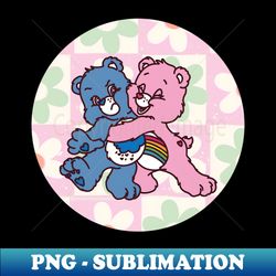 care bears friends - signature sublimation png file - unleash your creativity