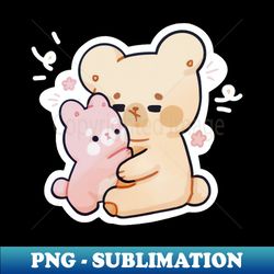 Mama Bear And Little Cutie - Signature Sublimation PNG File - Perfect for Sublimation Mastery