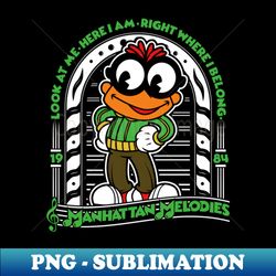 scooter muppets manhattan melodies - png transparent digital download file for sublimation - fashionable and fearless