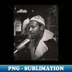 Marvin Gaye - Digital Sublimation Download File - Add a Festive Touch to Every Day