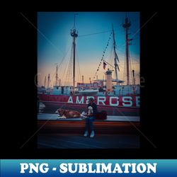 Pier 17 Seaport Manhattan New York City - High-Quality PNG Sublimation Download - Stunning Sublimation Graphics