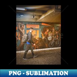 Subway Street Art Manhattan New York City - Premium Sublimation Digital Download - Bold & Eye-catching