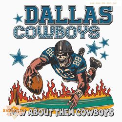Dallas Cowboys How About Them Cowboys SVG Cricut File
