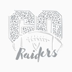 Retro Go Raiders Las Vegas Football SVG