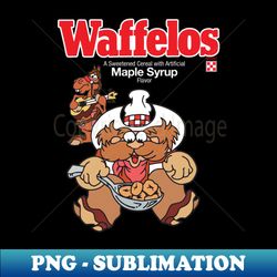 Waffelos Cereal - Instant Sublimation Digital Download - Transform Your Sublimation Creations