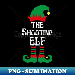 Shooting Elf Family Christmas Elf Costume - PNG Transparent Sublimation File - Revolutionize Your Designs