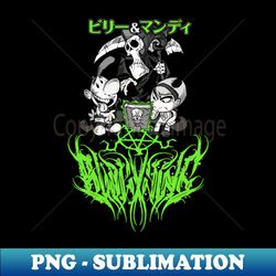 The Grim Adventures of Billy and Mandy - Vintage Sublimation PNG Download - Perfect for Creative Projects