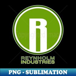 Reynholm Industries Green - High-Quality PNG Sublimation Download - Enhance Your Apparel with Stunning Detail