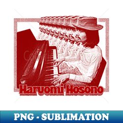 Haruomi Hosono Psychedelic Fan Design - Digital Sublimation Download File - Defying the Norms