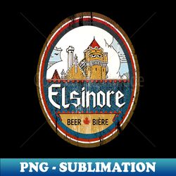 Vintage Elsinore Beer 1983 - Instant PNG Sublimation Download - Boost Your Success with this Inspirational PNG Download