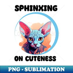 Sphinxing on Cuteness The Endearing Adventures of Sphynx Kittens - Exclusive Sublimation Digital File - Spice Up Your Sublimation Projects