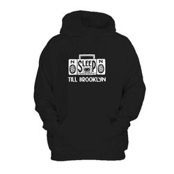 sleep till brooklyn beastie boys 90s music boombox stereo run dmc rap hip hop new york city hoodie