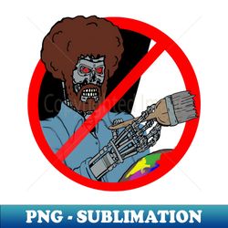 Just say no to ai artists - Sublimation-Ready PNG File - Add a Festive Touch to Every Day