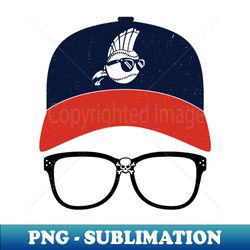 Ricky Vaughn Major League - vintage glasses and hat - Exclusive Sublimation Digital File - Defying the Norms