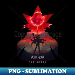Yugi - Bloody Illusion - Retro PNG Sublimation Digital Download - Instantly Transform Your Sublimation Projects