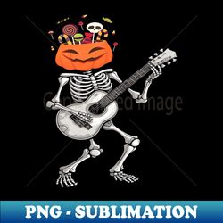 dancing skeleton pumpkin candy dance - creative sublimation png download - unleash your creativity