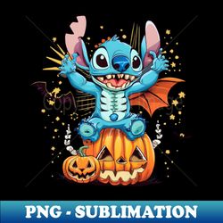 Halloween Stitch - Exclusive PNG Sublimation Download - Bring Your Designs to Life