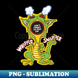 Wrapper Snapper - Ice Cream Truck Trash - Instant Sublimation Digital Download - Capture Imagination with Every Detail