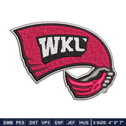 Western Kentucky Hilltoppers embroidery design, Western Kentucky Hilltoppers embroidery, logo Sport, NCAA embroidery.