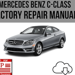 Mercedes Benz C Class 2007-2015 Workshop Service Repair Manual Download
