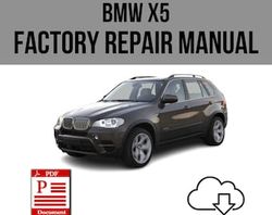 BMW X5 2006-2013 Workshop Service Repair Manual Download