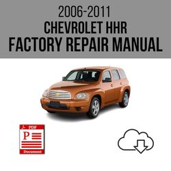 Chevrolet HHR 2006-2011 Workshop Service Repair Manual Download