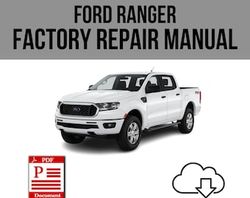 Ford Ranger 2019-2021 Workshop Service Repair Manual Download
