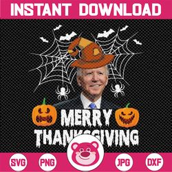 Funny Joe Biden Confused Merry Thanksgiving For thanksgiving Png File Sublimation
