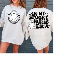 In My Spooky Nurse Era SVG PNG, Cool Nurse Svg, Spooky Nurse Svg, Halloween Nurse Shirts Svg, Nurse Gift, Halloween Svg,